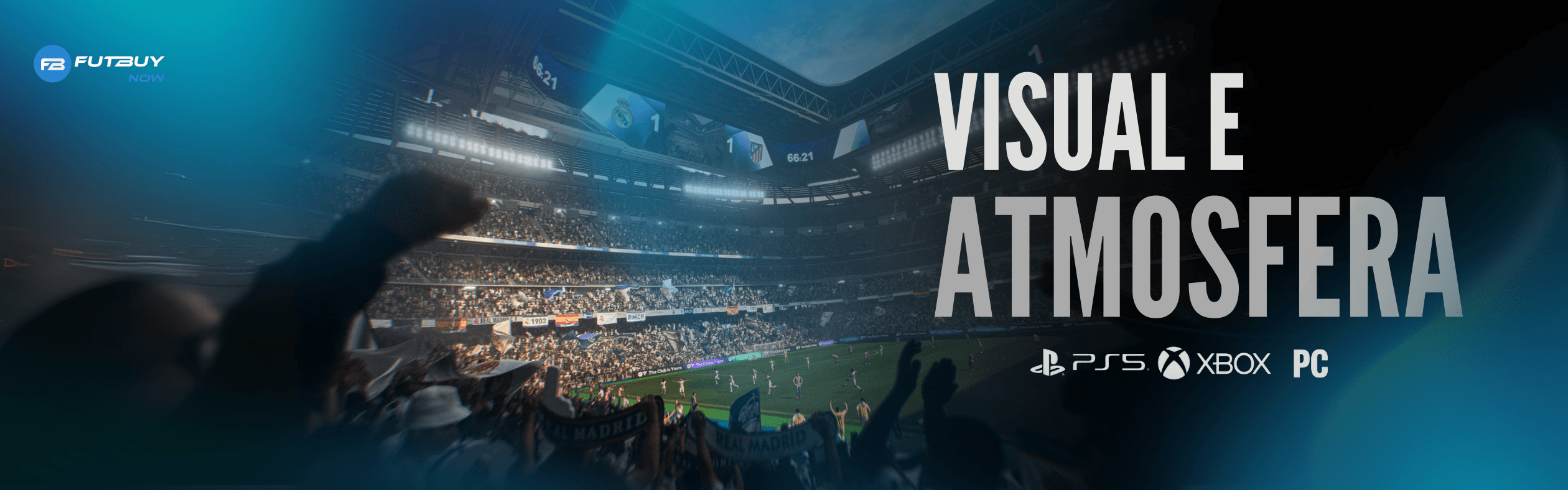 Immersive visuals and atmosphere of EA FC 26 with dynamic stadiums