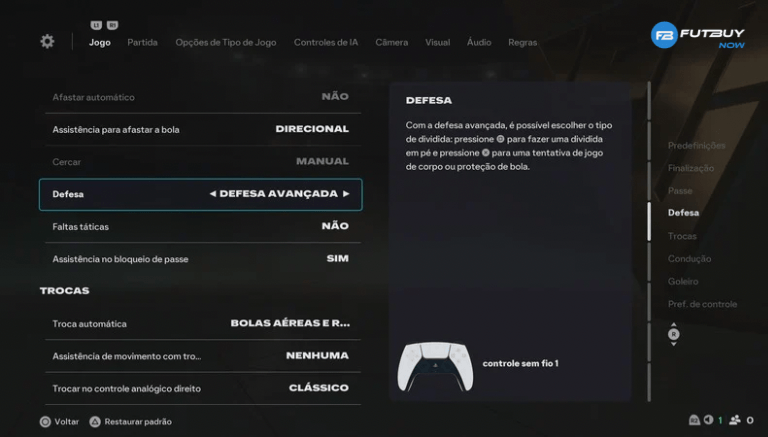 ¿Cuál es la diferencia entre la defensa táctica y la defensa agresiva en EA FC 26?