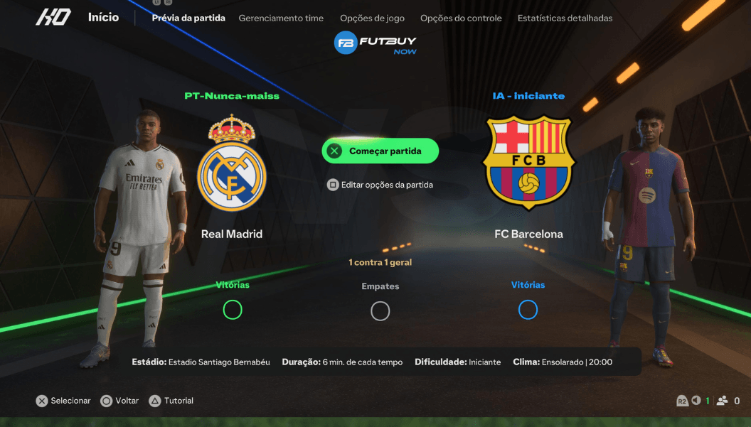 Imagem do artigo Como Iniciar Uma Partida Amistosa no EA FC 25: Tutorial Rápido no blog da FutBuyNow sobre EA FC 26