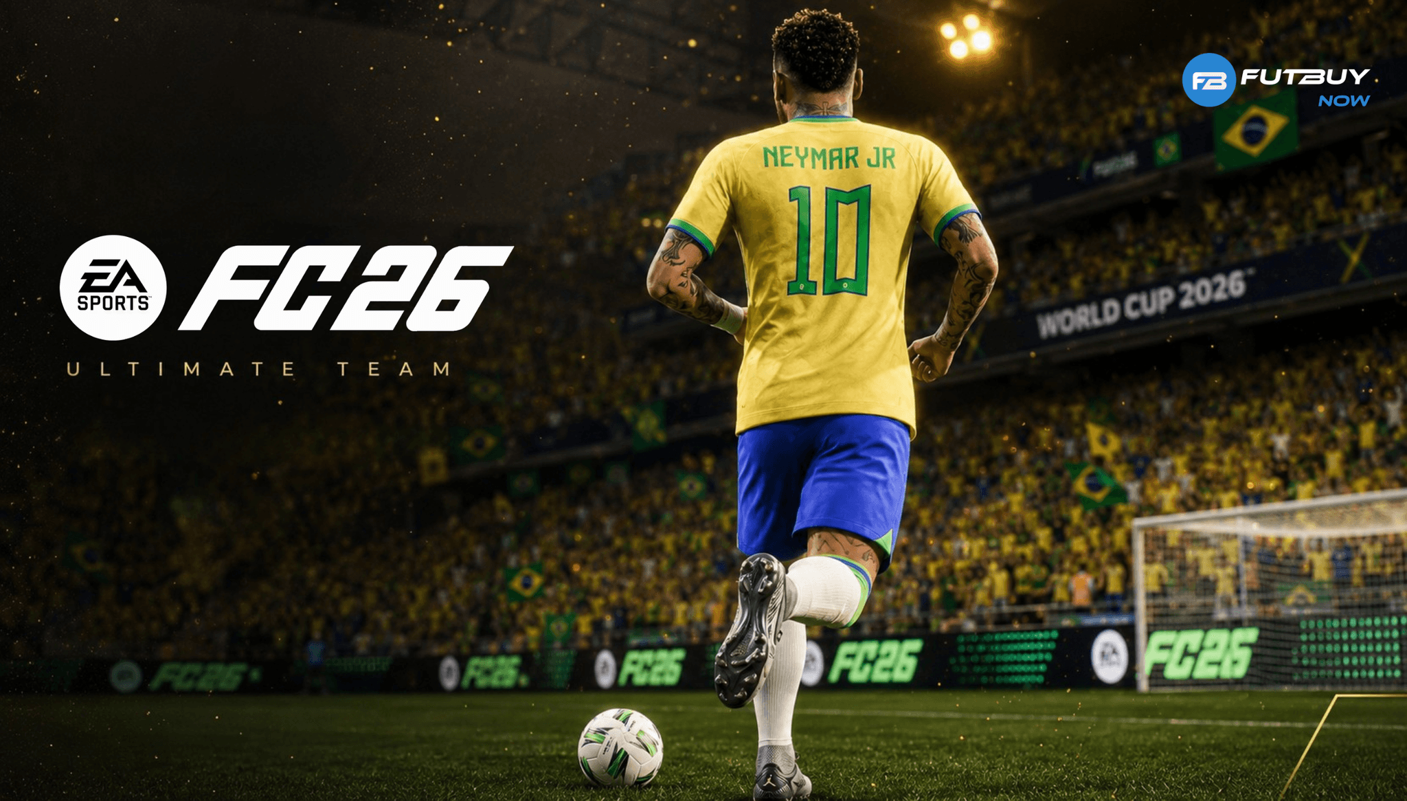 Imagem do artigo Neymar de volta ao EA FC 26? Entenda o retorno pela Seleção Brasileira no blog da FutBuyNow sobre EA FC 26