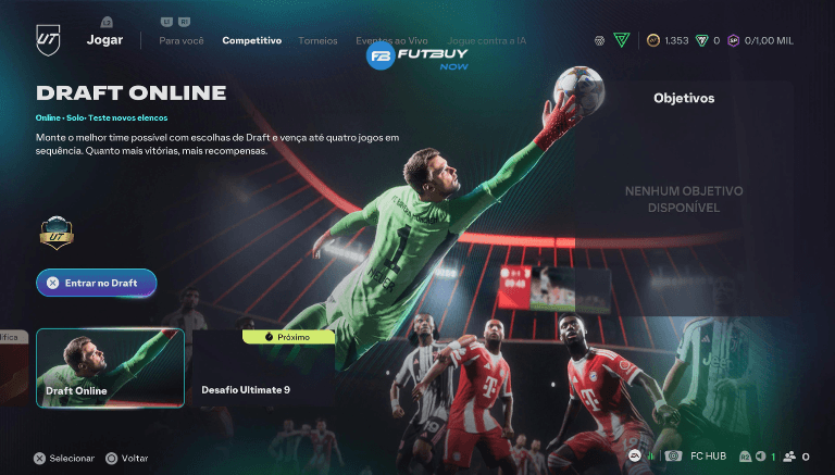 Imagem do artigo Vale a pena jogar Draft EA FC 26? no blog da FutBuyNow sobre EA FC 26