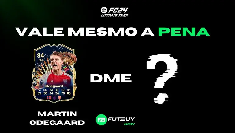 Imagem do artigo Martin Odegaard (DME) no blog da FutBuyNow sobre EA FC 26