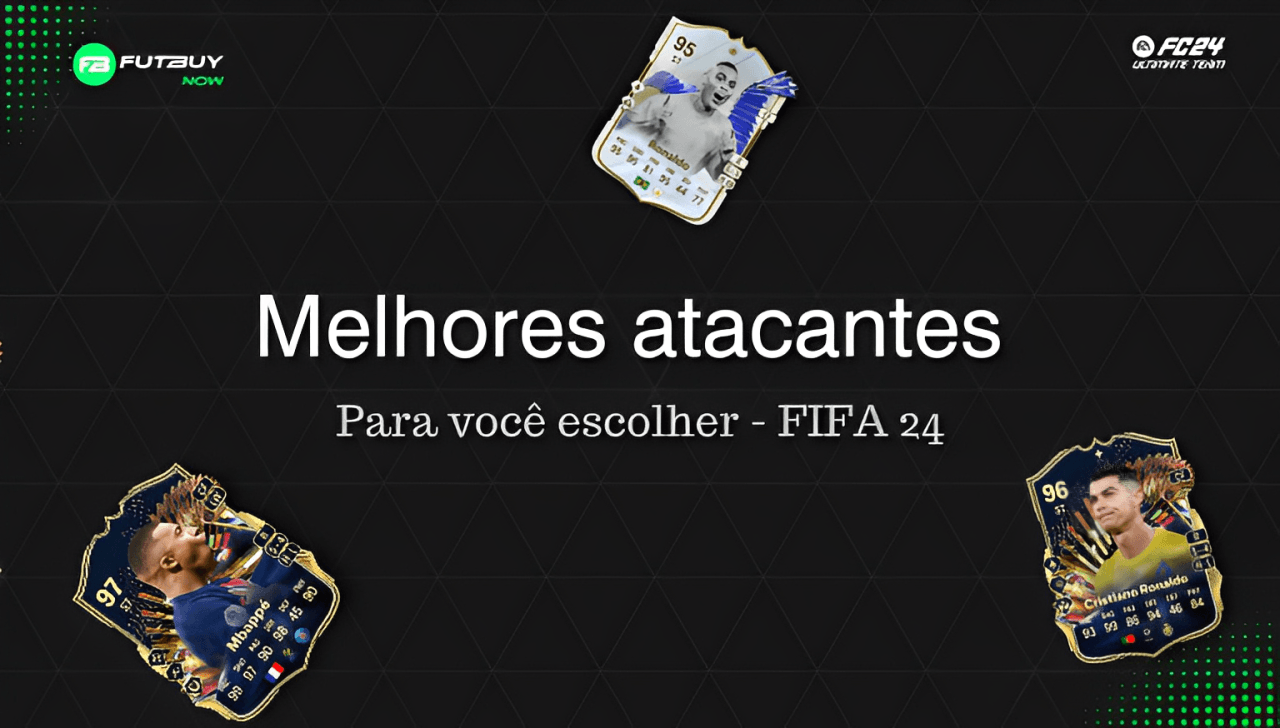 Imagem do artigo Melhores Atacantes do FIFA 24 no blog da FutBuyNow sobre EA FC 26