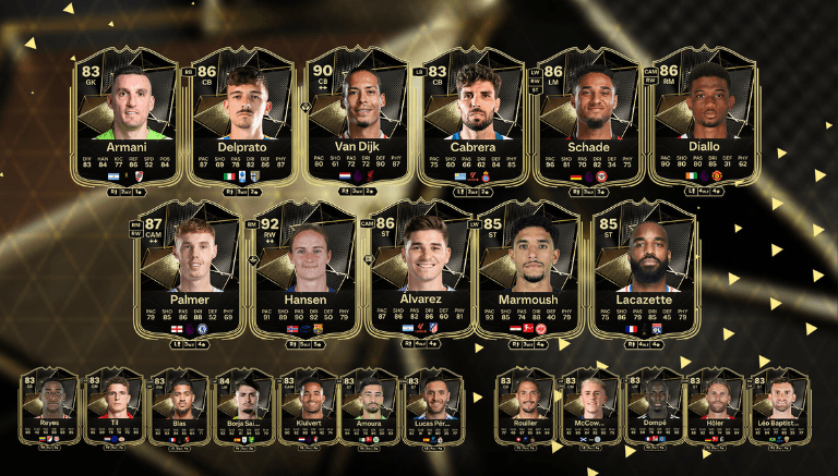Imagem do artigo Previsão do TOTW 12 EA FC 25 no blog da FutBuyNow sobre EA FC 26 Imagem do artigo Previsão do TOTW 12 EA FC 25 no blog da FutBuyNow sobre EA FC 26
