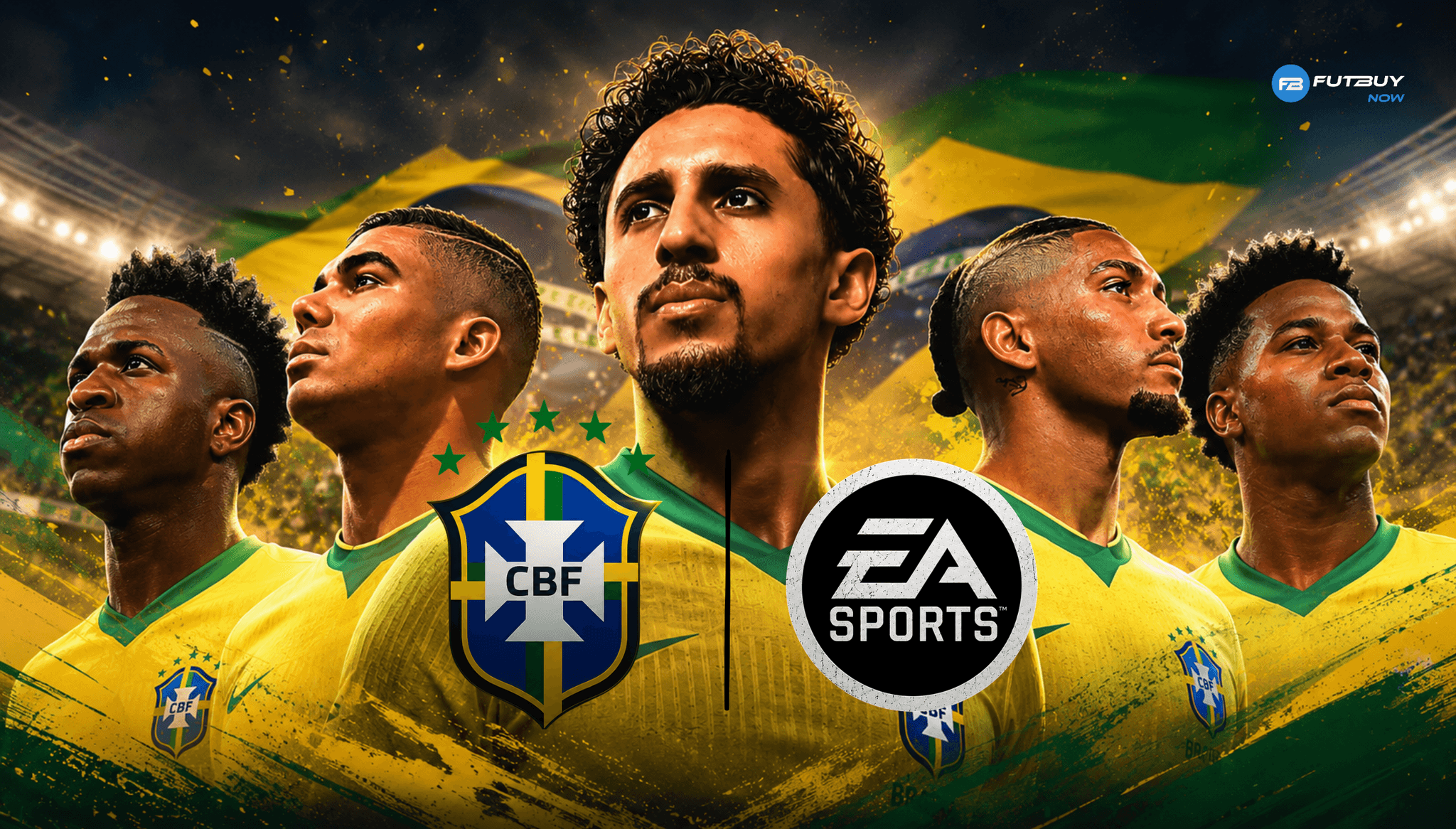 Imagen del artículo Selección Nacional de Brasil en EA FC 26: Convocatorias de la CBF, Rostros y Estilos de Juego Pueden Aparecer en el Juego en el blog de FutBuyNow sobre EA Sports FC 26 Imagen del artículo Selección Nacional de Brasil en EA FC 26: Convocatorias de la CBF, Rostros y Estilos de Juego Pueden Aparecer en el Juego en el blog de FutBuyNow sobre EA Sports FC 26