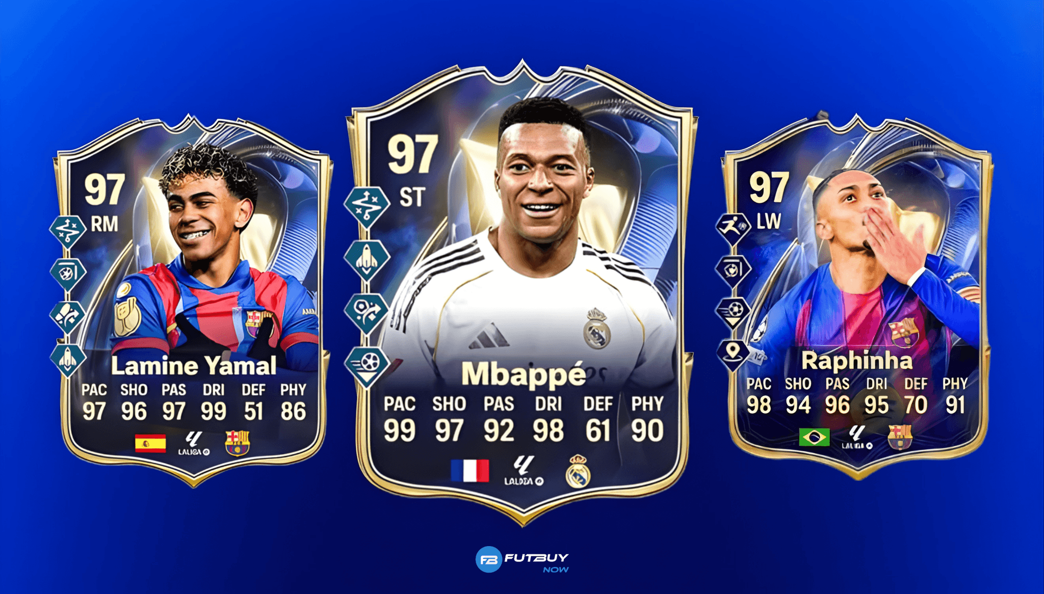 Imagem do artigo TOTS La Liga EA FC 26: previsão, vazamentos e possíveis jogadores no blog da FutBuyNow sobre EA FC 26 Imagem do artigo TOTS La Liga EA FC 26: previsão, vazamentos e possíveis jogadores no blog da FutBuyNow sobre EA FC 26