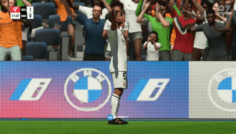 Imagem do artigo Como Fazer a Comemoração de Bellingham no EA FC 25 no blog da FutBuyNow sobre EA FC 26 Imagem do artigo Como Fazer a Comemoração de Bellingham no EA FC 25 no blog da FutBuyNow sobre EA FC 26