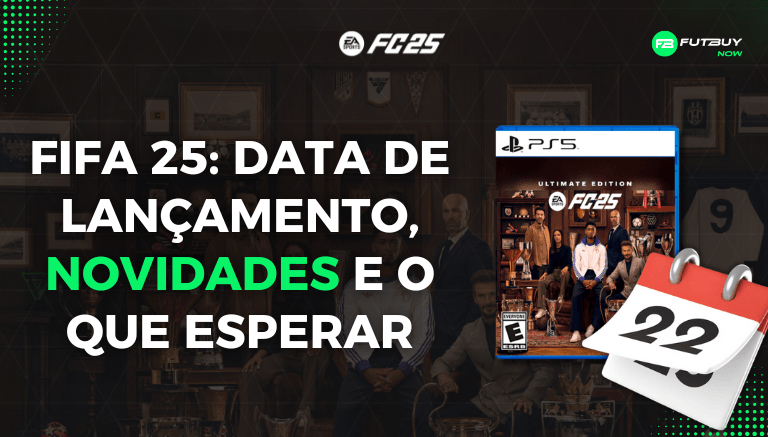 Imagem do artigo EA FC 25: Tudo Sobre o Lançamento, Novidades e Funcionalidades no blog da FutBuyNow sobre EA FC 26 Imagem do artigo EA FC 25: Tudo Sobre o Lançamento, Novidades e Funcionalidades no blog da FutBuyNow sobre EA FC 26