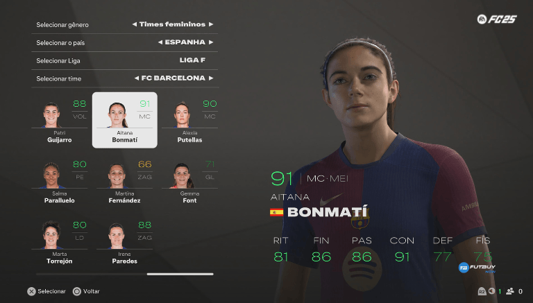 Imagem do artigo Inclusão de Jogadoras Femininas no Modo Carreira do EA FC 25 no blog da FutBuyNow sobre EA FC 26 Imagem do artigo Inclusão de Jogadoras Femininas no Modo Carreira do EA FC 25 no blog da FutBuyNow sobre EA FC 26