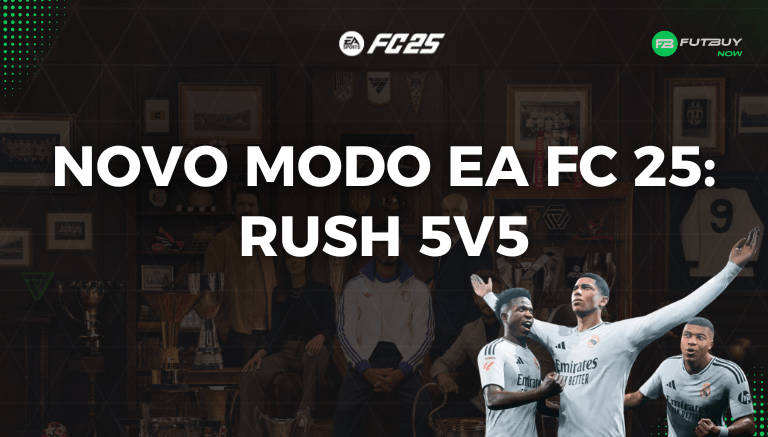 Imagem do artigo Novo Modo EA FC 25: Rush 5v5 no blog da FutBuyNow sobre EA FC 26 Imagem do artigo Novo Modo EA FC 25: Rush 5v5 no blog da FutBuyNow sobre EA FC 26