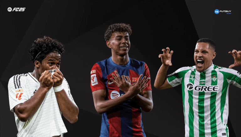 Imagem do artigo Promessas Baratas no EA FC 25: Jovens Talentos para seu Time no blog da FutBuyNow sobre EA FC 26 Imagem do artigo Promessas Baratas no EA FC 25: Jovens Talentos para seu Time no blog da FutBuyNow sobre EA FC 26