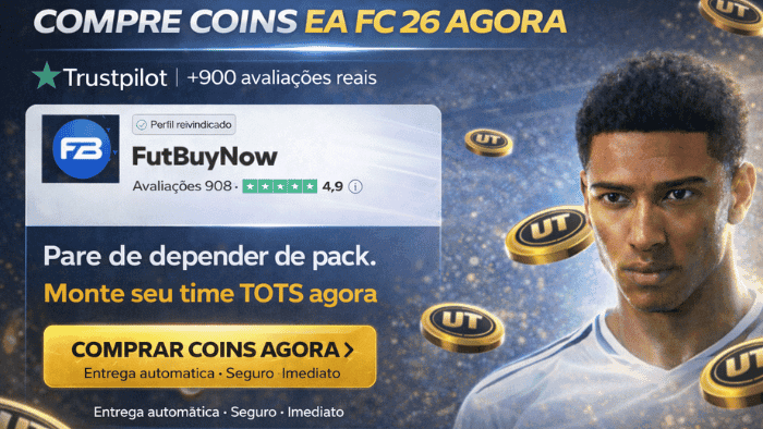 Oferta de Coins FC 26 na FutBuyNow — compre moedas FC 26 com entrega automática e segurança. Oferta de Coins FC 26 na FutBuyNow — compre moedas FC 26 com entrega automática e segurança.